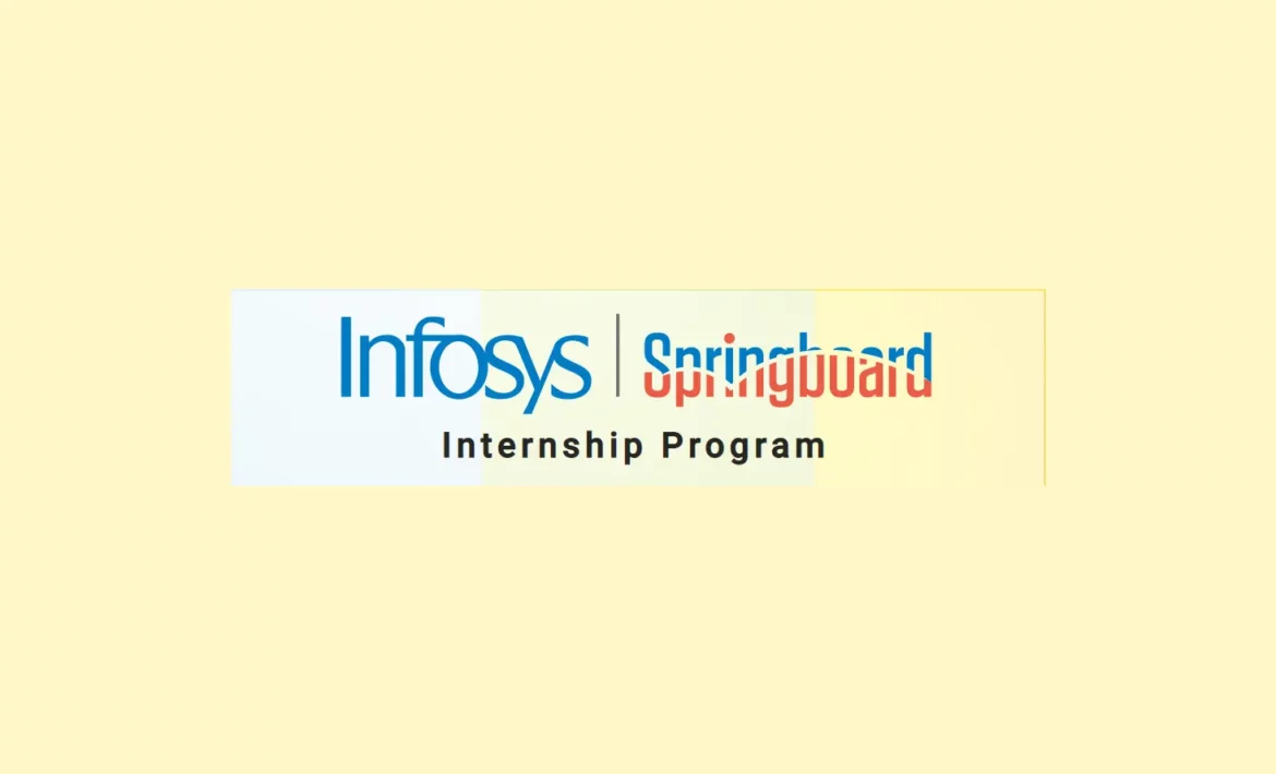 Infosys Springboard Internship 2024